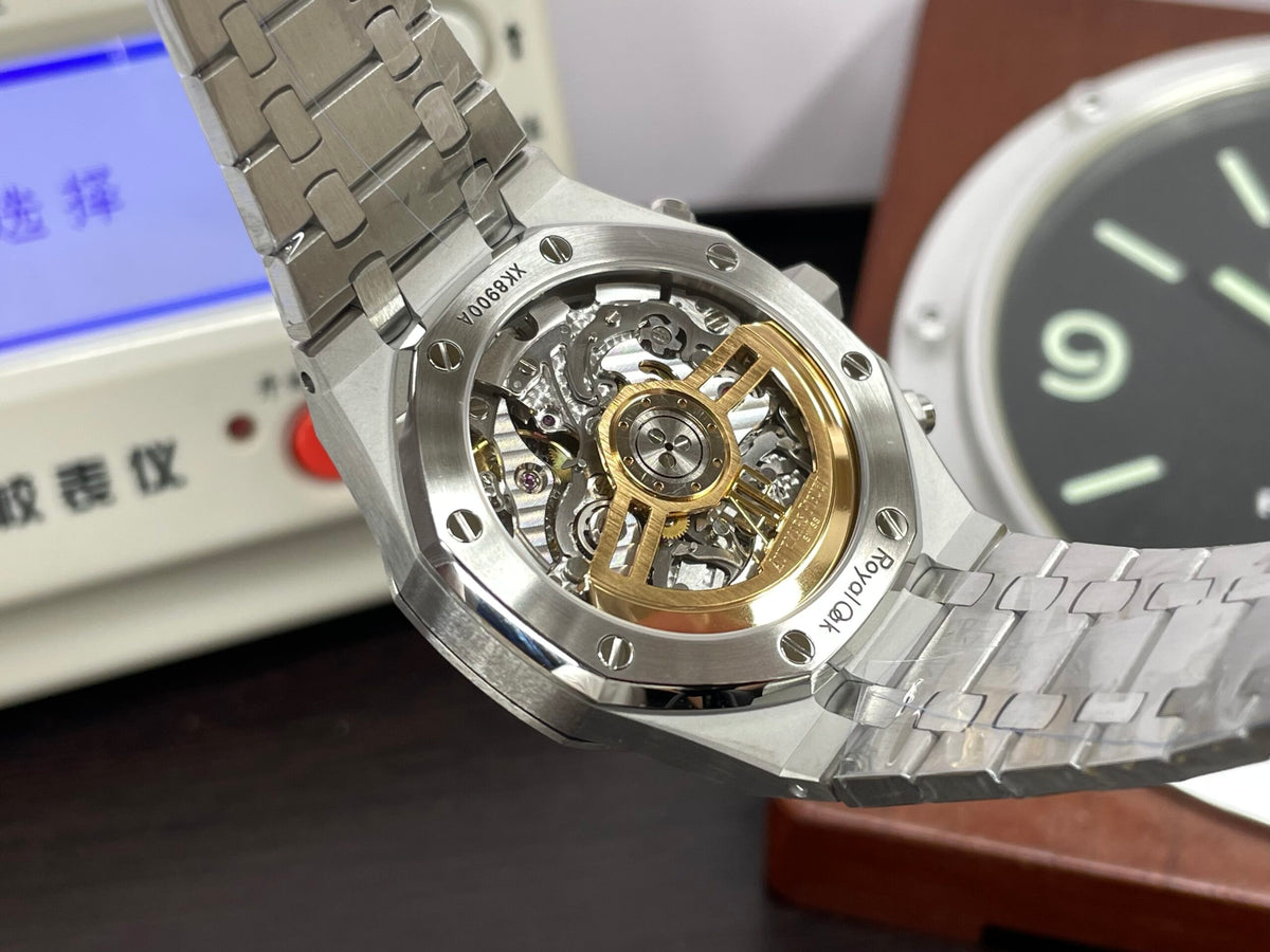 ap Royal Oak Chrono 26240 Stainless Steel Case Green Dial with 4401 Movement