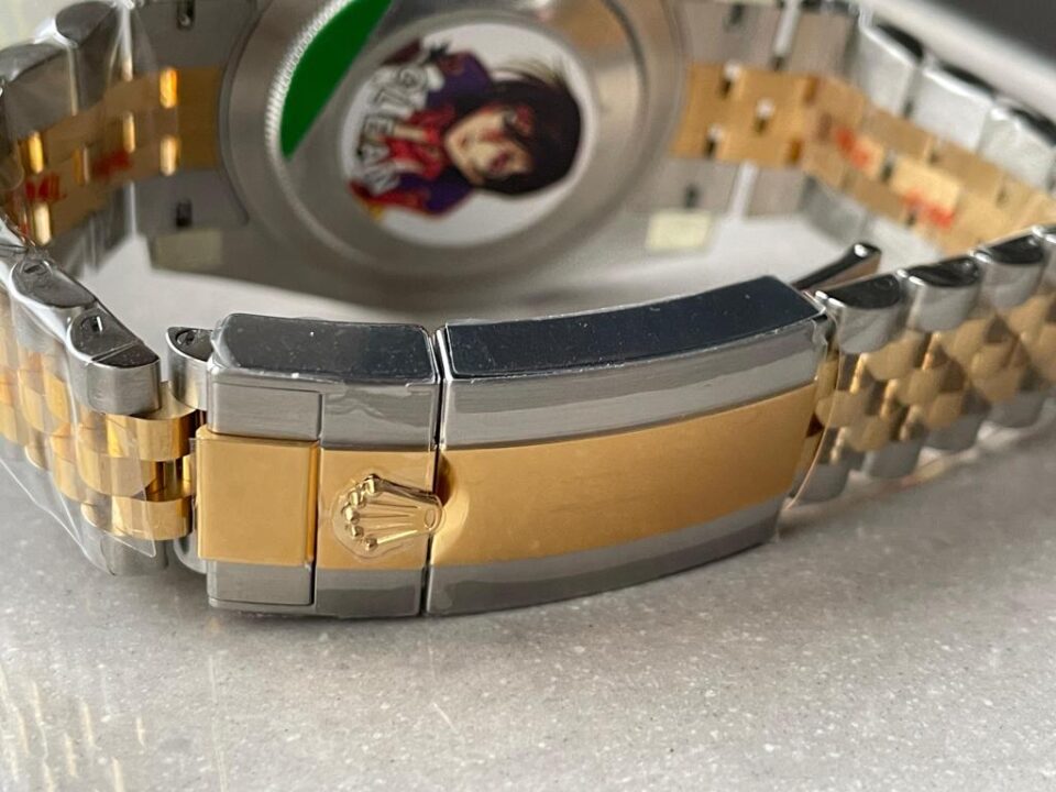 Clean Factory 1:1 Rolex GMT-Master II 126713 ZOMBIE 904L YG/SS Black Dial Dots DD3285 CHS