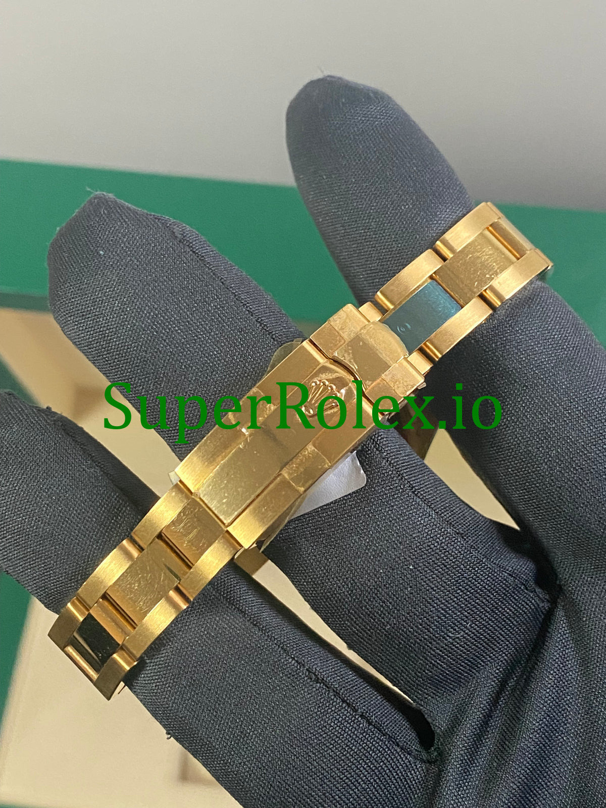 Rolex Lady-Datejust 26 Yellow Gold Mother of Pearl Diamond Dial Ref.179168