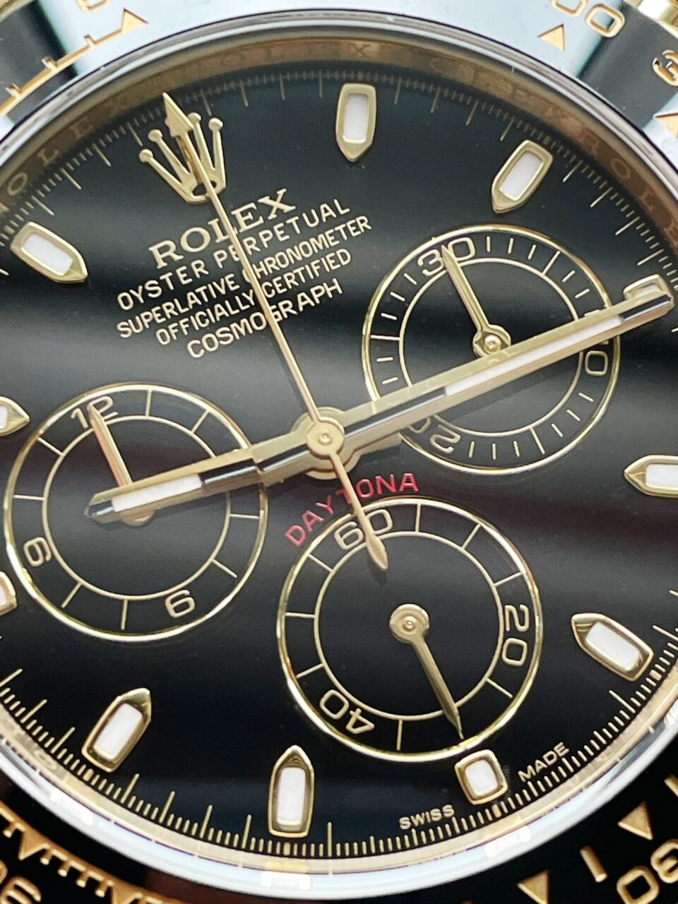 Clean factory 1:1 Rolex Daytona Best Edition 904L Steel Black Dial A4130
