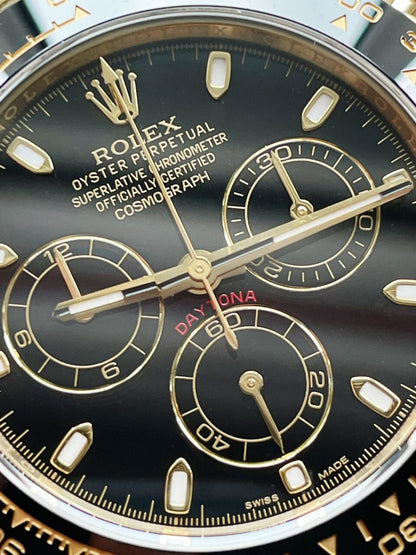 Clean factory 1:1 Rolex Daytona Best Edition 904L Steel Black Dial A4130