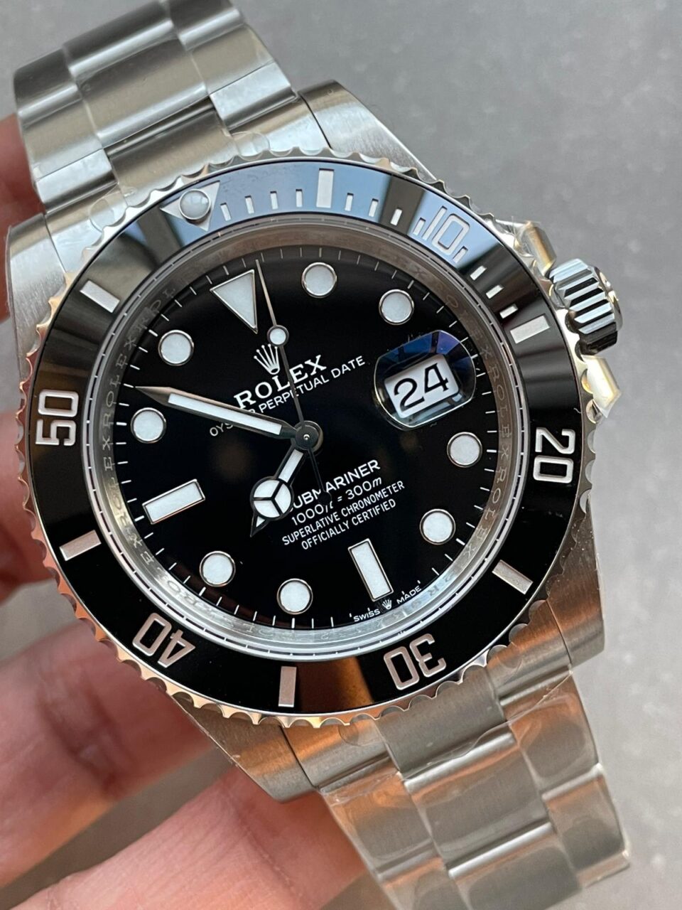 VSF FACTORY 1:1 Rolex Submariner 41mm 126610 LN Best Edition Black Ceramic 904L Steel VS3235