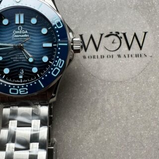 Seamaster 300 VSF 1:1 Best Edition Summer Blue Dial on SS Bracelet A8800