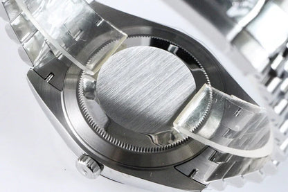 DATEJUST 36MM SILVER BLACK DIAL