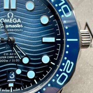 Seamaster 300 VSF 1:1 Best Edition Summer Blue Dial on SS Bracelet A8800