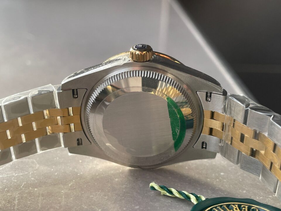 Rolex Datejust 31mm 278273 YG/SS White Dial Diamond Bezel
