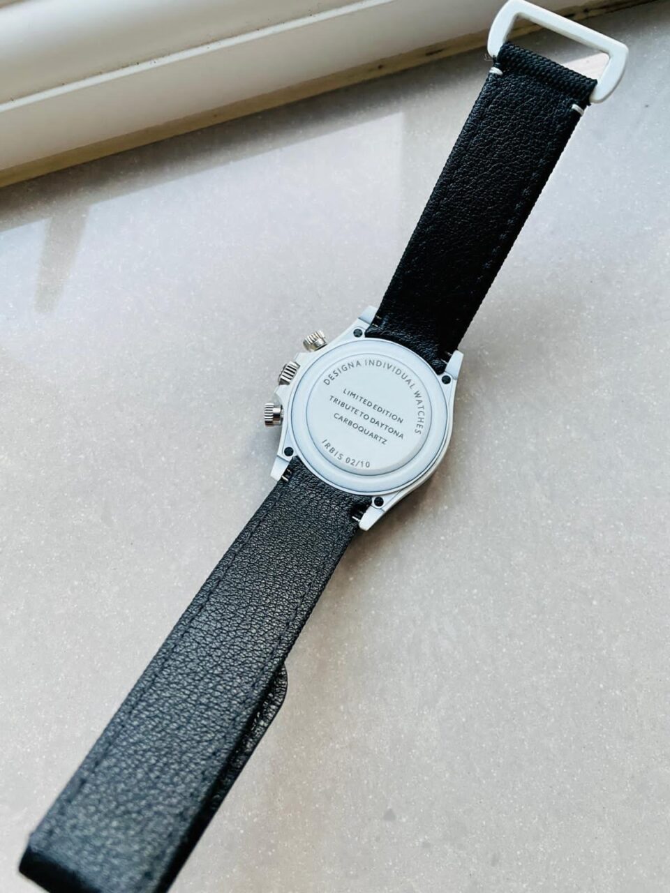 Noob Factory 1:1 Rolex Daytona DIW PANDA White Carbon Case and Bezel Best Edition White/Black Dial SA4130 V2