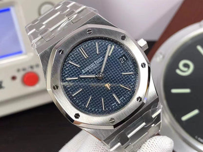 ZF ap Royal Oak Extra Thin 15202 Blue Dial with 2121 Movement