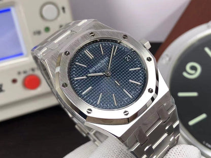 ZF ap Royal Oak Extra Thin 15202 Blue Dial with 2121 Movement