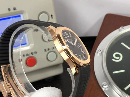 3KF pp Aquanaut 5167R Rose Gold Brown Dial 324 Movement