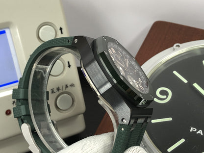 RSF ap ROO Chrono Secs@12 Green Ceramic Bezel 3126 Movement