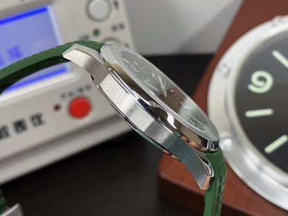 pp Aquanaut 5168G Stainless Steel Case Green Dial Green Rubber Band with 330 Movement