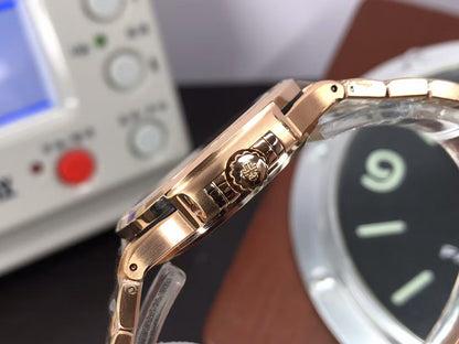 pp Nautilus 7118 Ladies Rose Gold Case Rose Gold Dial 324 Movement