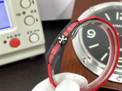Premium RM RM67 02 Germany CRMA7 Movement NTPT Case Red Nylon Strap