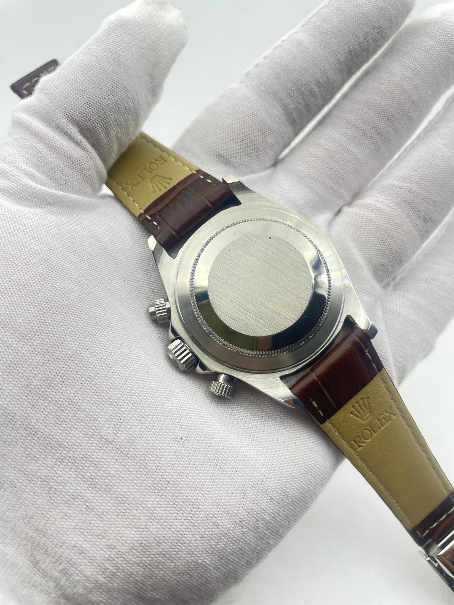 Rolex Cosmograph Daytona 40 White Gold White Dial Ref.116519