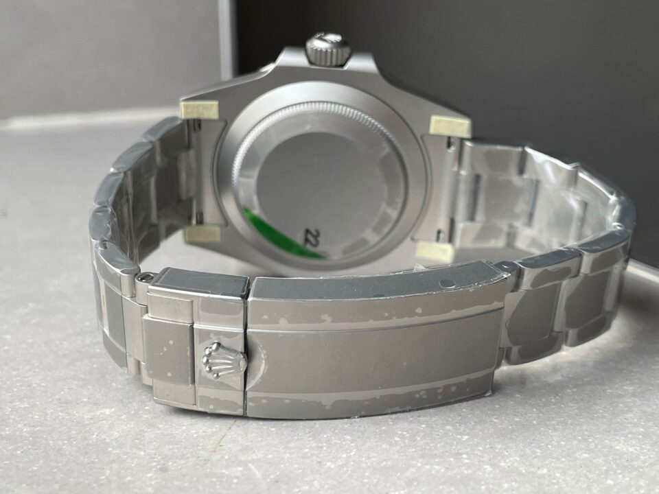 DIWF FACTORY 1:1 Rolex Submariner Sandblasted  Best Edition Carbon Bezel Tiffany Blue Dial Dial VR3135