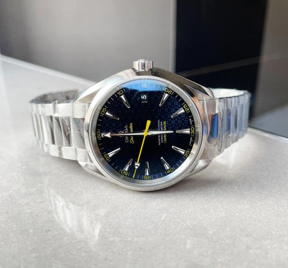 Aqua Terra 15007 Gauss “Spectre” VSF 1:1 Best Edition Blue Textured Dial on SS Bracelet A8507 V2