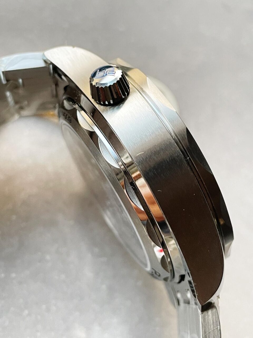 Seamaster 300M Chrono SS OMF 1:1 Best Edition Grey Dial on SS Bracelet A9900