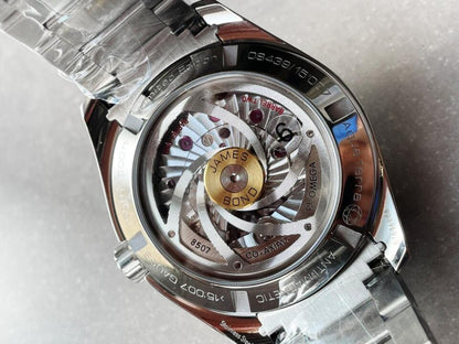Aqua Terra 15007 Gauss “Spectre” VSF 1:1 Best Edition Blue Textured Dial on SS Bracelet A8507 V2