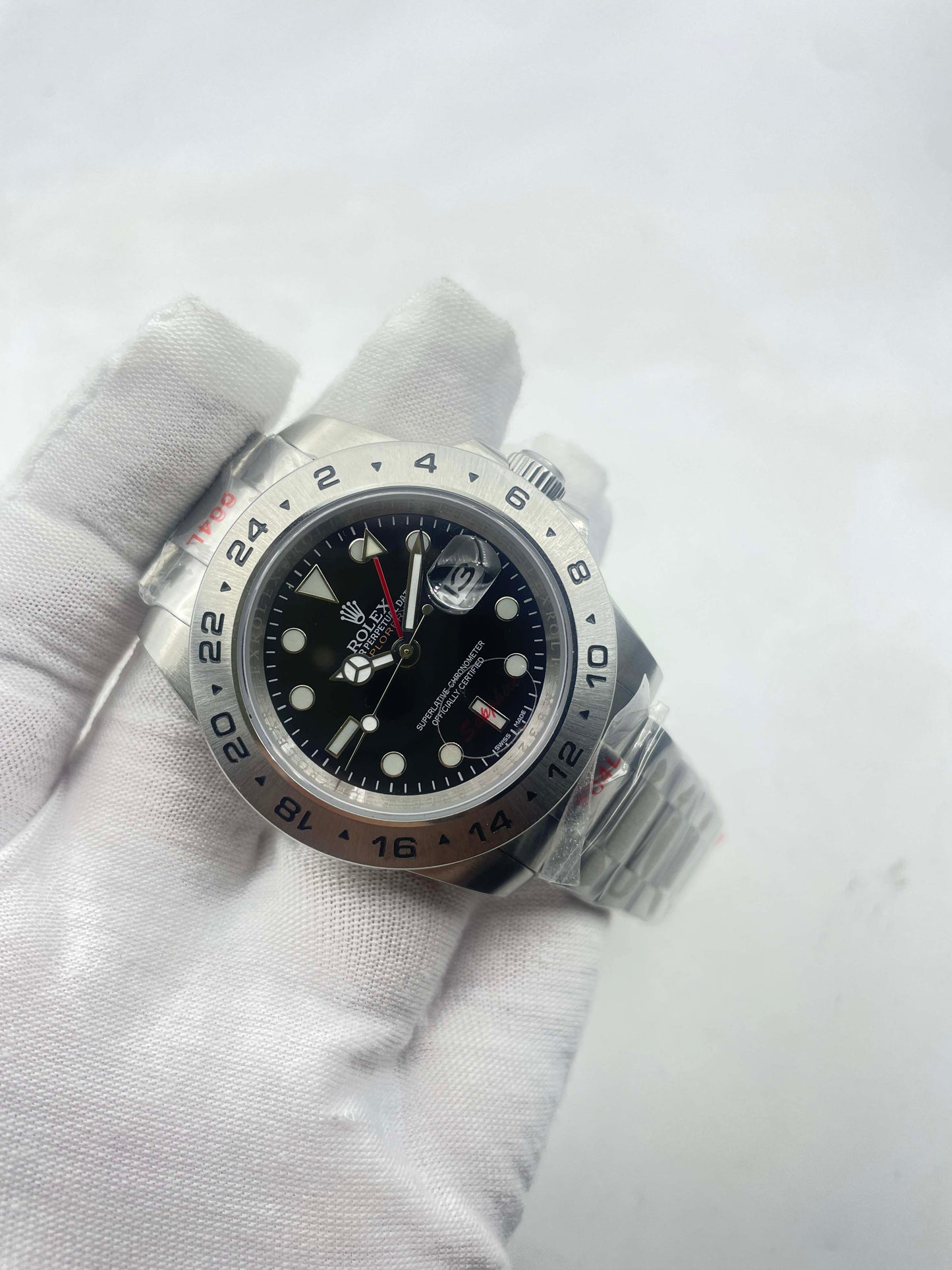 Rolex Oyster Perpetual Explorer II Ref.16570 - Black Dial