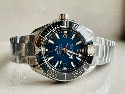 Seamaster 6000M Ultra Deep SS SBF VF 1:1 Best Edition Deep Blue Dial on SS Bracelet A8912 SCG