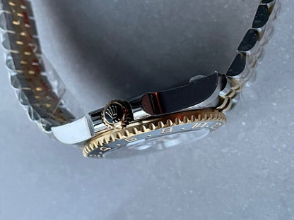 EWF Factory 1:1 Rolex GMT-Master II 126713GRNR 904L YG/SS Black Dial Dots VR3285