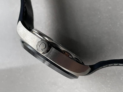 Omega Seamaster Aqua Terra GMT Titanium Worldtimer 43mm Ti Black Dial on Rubber Strap VSF A8938