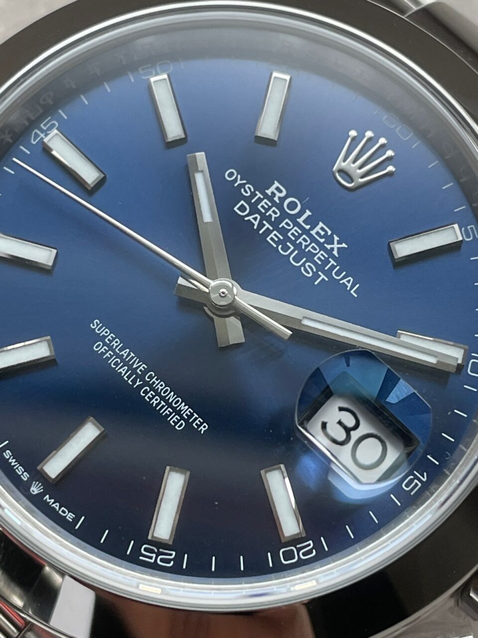 VSF Factory 1:1 Rolex DateJust 41 126300 904L SS Best Edition Blue Dial VS3235