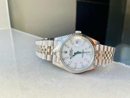 SS VS Factory 1:1 Rolex DateJust 41 Best Edition 904L Steel White Dial