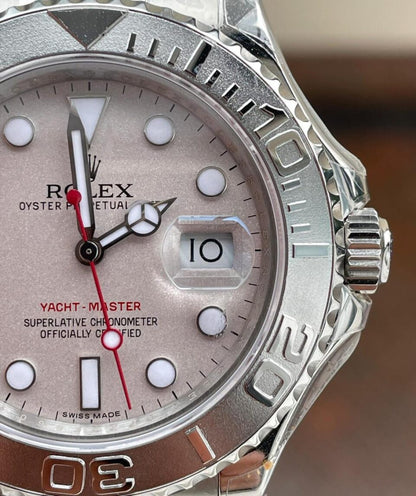 JF FACTORY 1:1 Rolex Yacht-Master 116622 Best Edition Silver Dial SH3135