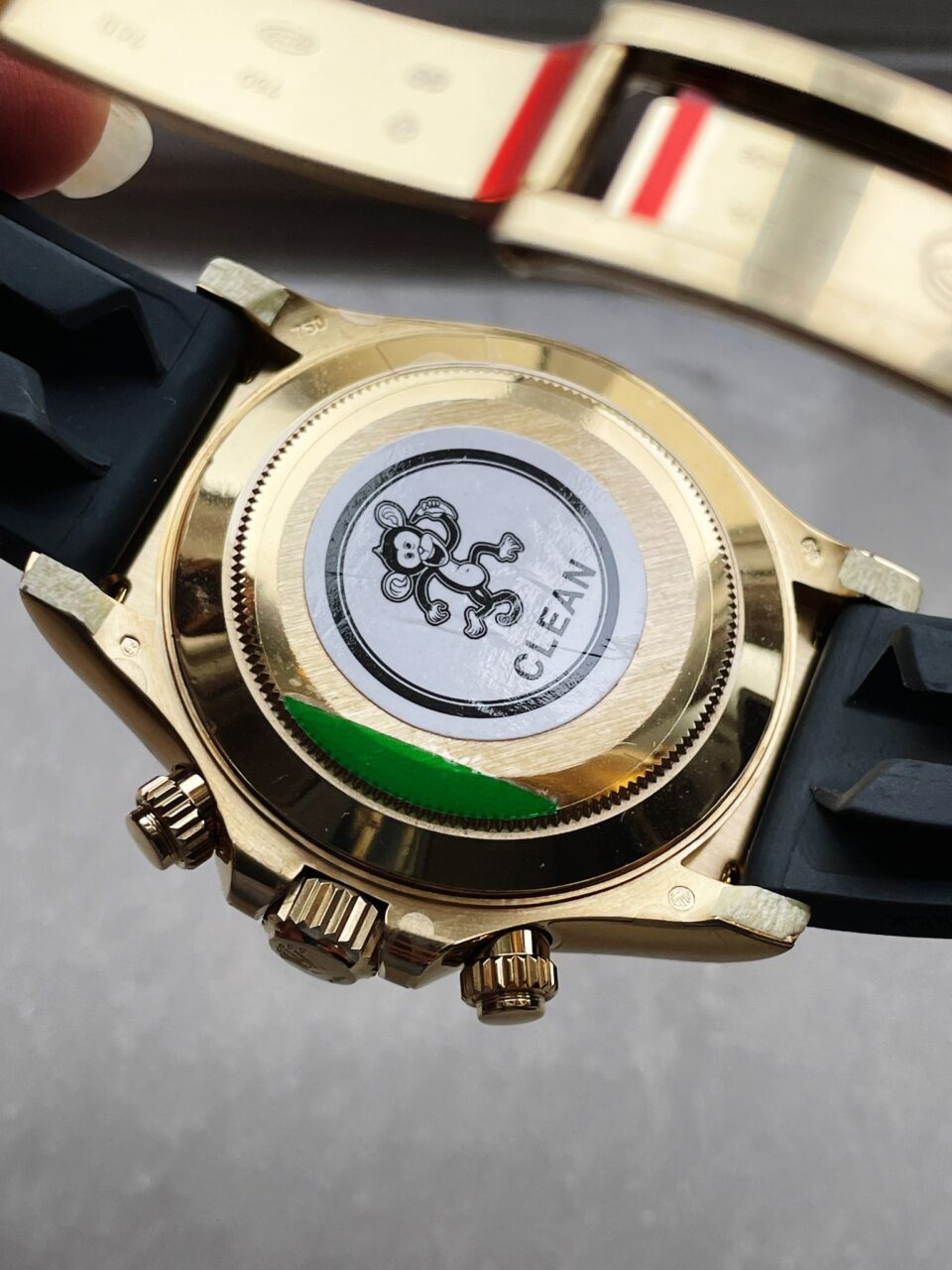 Clean factory 1:1 Rolex Daytona Best Edition 904L Steel Black Dial A4130