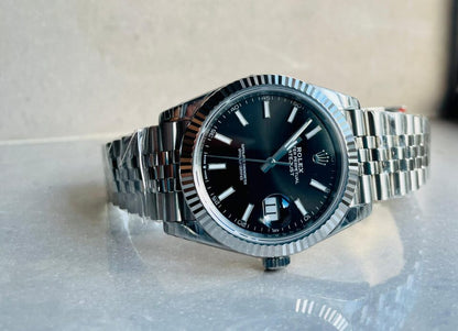 VS Factory 1:1 Rolex DateJust 41 SS Best Edition 904L Steel Black Dial