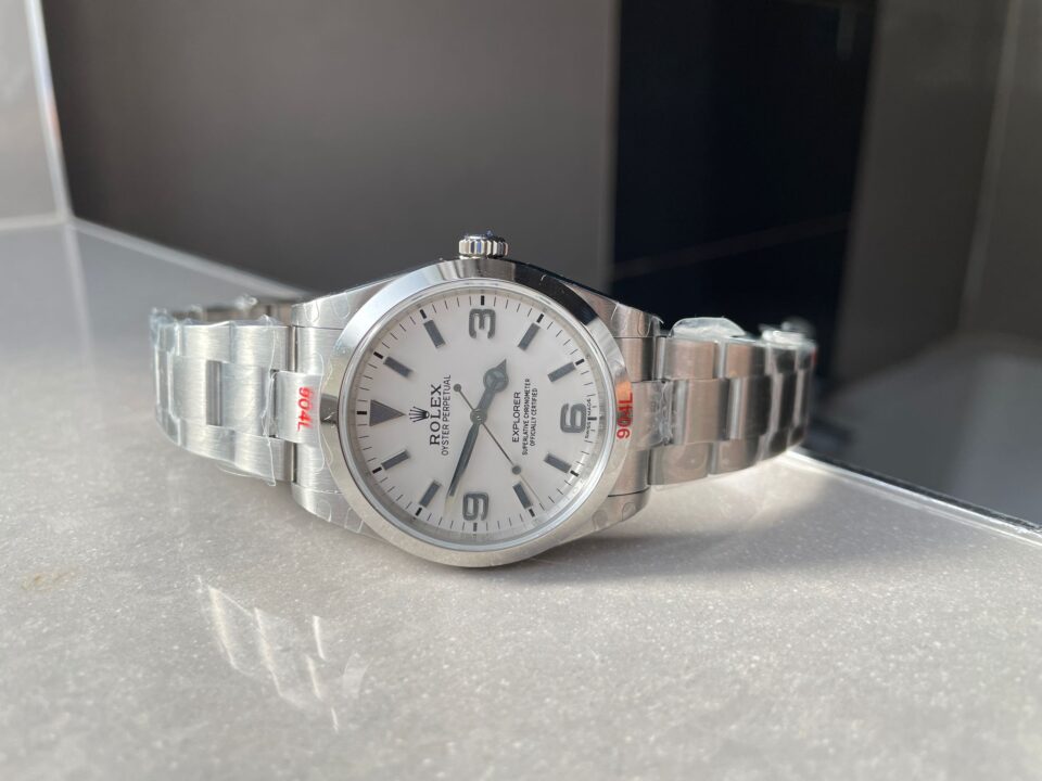JDF Factory 1:1 Rolex Explorer 124270 36mm 904L Steel Best Edition White Dial VR3230