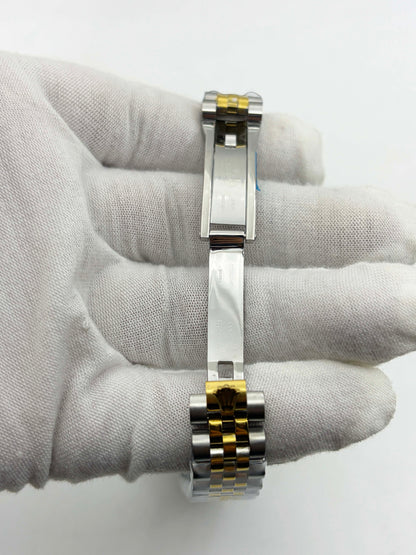 Rolex Datejust 31 Steel and Yellow Gold Black Index Dial Ref.178273