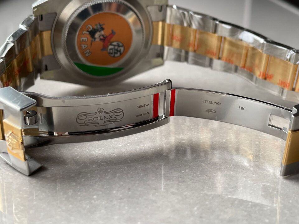 CLEAN FACTORY 1:1 Rolex Submariner 116613LB Bluesy 904L YG/SS Blue Dial VR3235