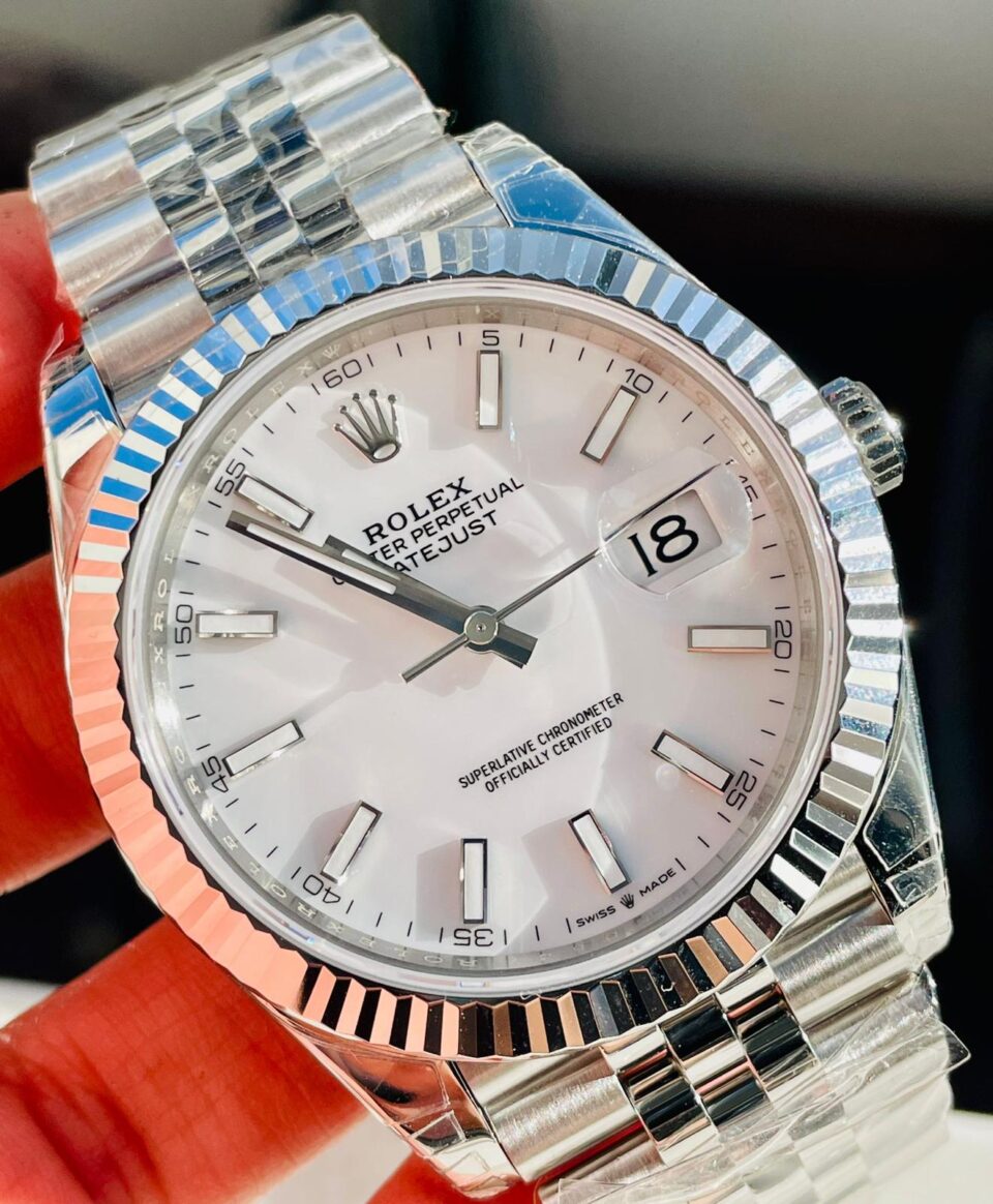 SS VS Factory 1:1 Rolex DateJust 41 Best Edition 904L Steel White Dial