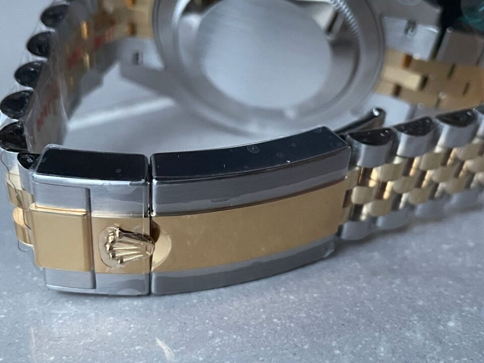 EWF Factory 1:1 Rolex GMT-Master II 126713GRNR 904L YG/SS Black Dial Dots VR3285