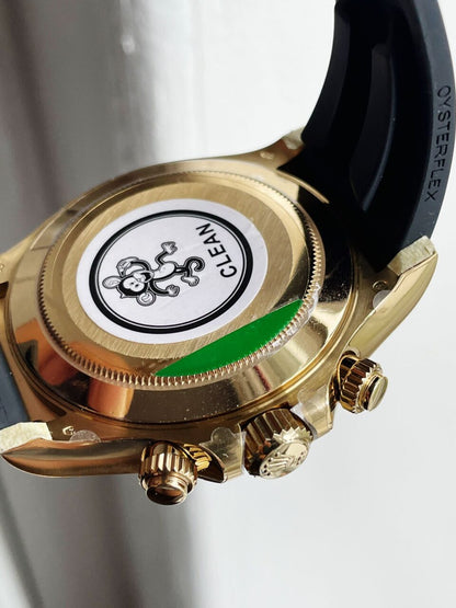 Clean factory 1:1 Rolex Daytona Best Edition 904L Steel Black Dial A4130