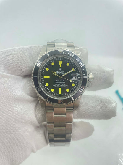 Vintage Rolex Submariner Date Tiffany  16610A30B9315 Black dial