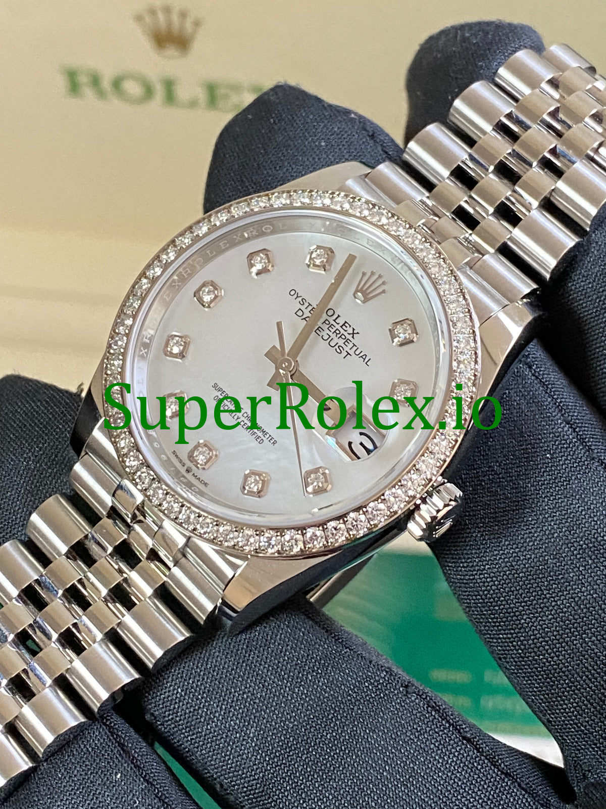 Rolex Datejust 36 Mother-of-Pearl Diamond Dial Ref.126284RBR