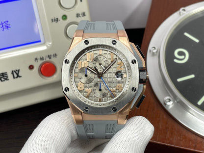 ap Royal Oak Offshore LeBron James Cermet Bezel 3126 Movement with Grey Rubber Strap