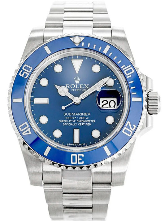 Rolex Submariner Blue Dial 116619LB “Smurf”