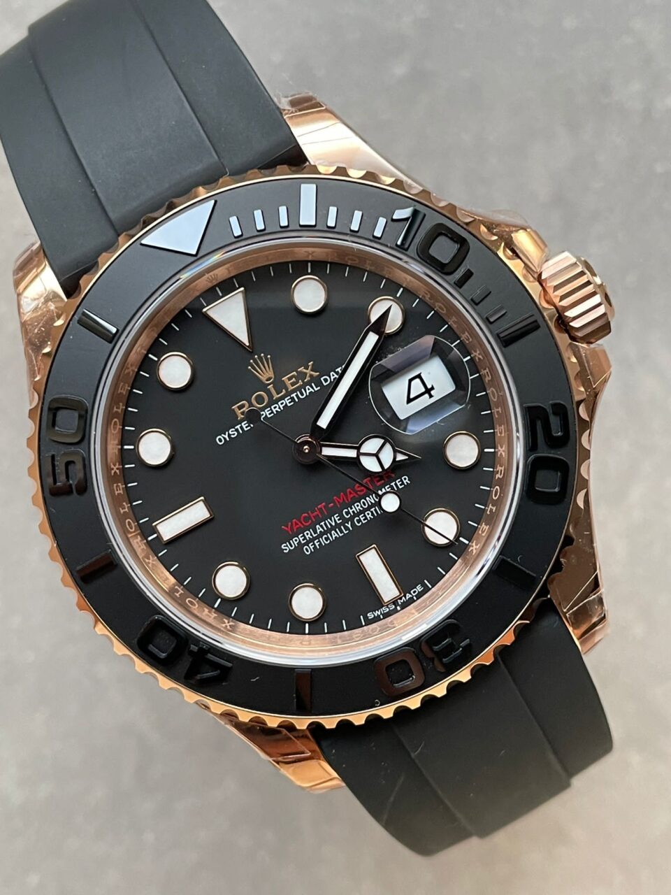 VSF FACTORY 1:1 Rolex Yacht-Master 126655 Best Edition Black Ceramic Bezel VS3135