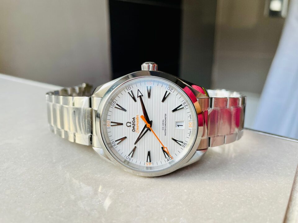 Aqua Terra 150M Master Chronometers VSF 1:1 Best Edition White Dial on SS Bracelet A8900