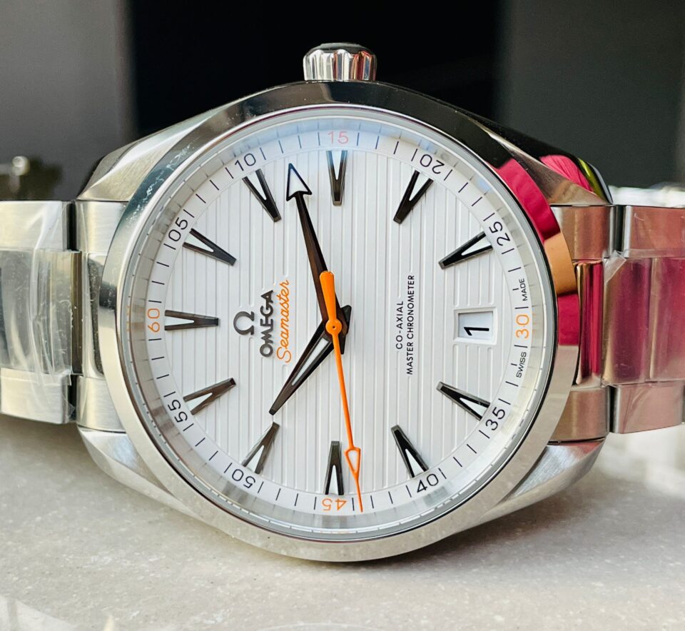 Aqua Terra 150M Master Chronometers VSF 1:1 Best Edition White Dial on SS Bracelet A8900