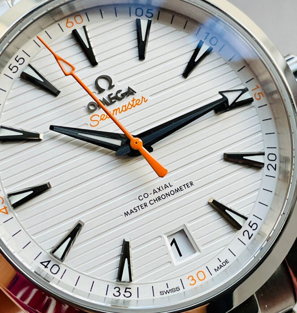 Aqua Terra 150M Master Chronometers VSF 1:1 Best Edition White Dial on SS Bracelet A8900