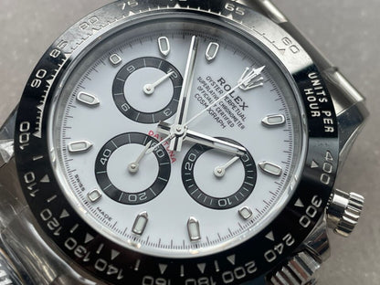 btf factory 1:1 Rolex daytona 116500ln best edition PANDA white dial sa4130