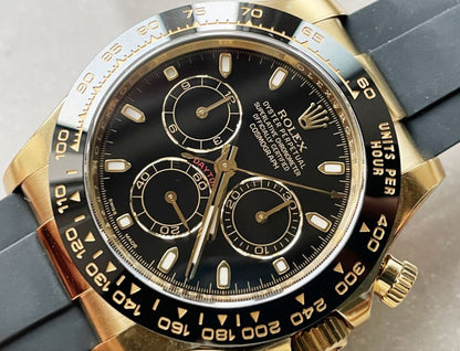 Clean Factory 1:1 Rolex Daytona 116518 Best Edition Black Dial SA4130