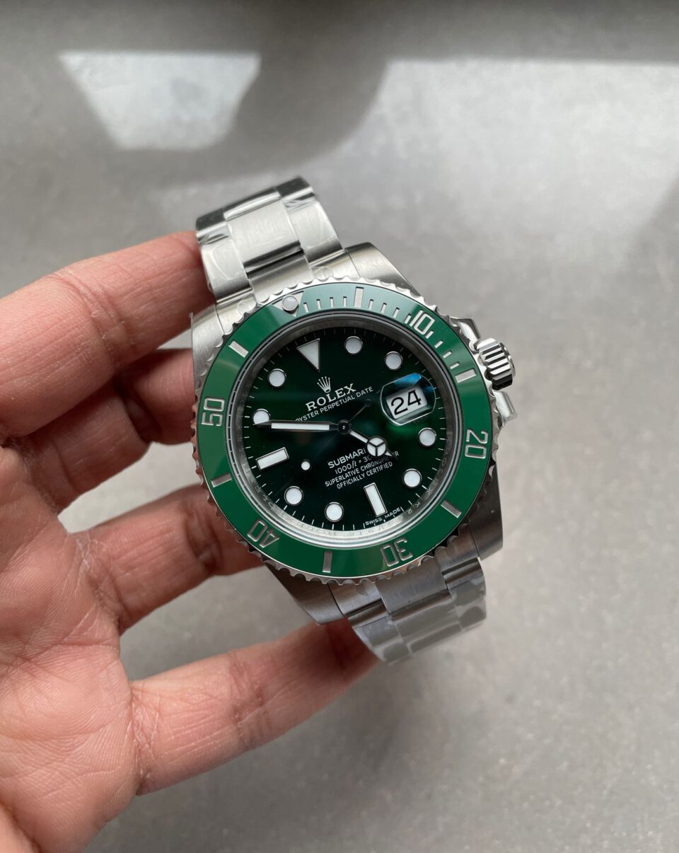 VSF FACTORY 1:1 Rolex HULK SUBMARINER 116610 LV BEST EDITION GREEN CERAMIC 904L STEEL VS3135