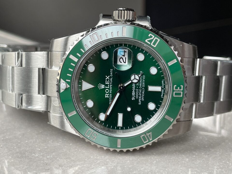 VSF FACTORY 1:1 Rolex HULK SUBMARINER 116610 LV BEST EDITION GREEN CERAMIC 904L STEEL VS3135